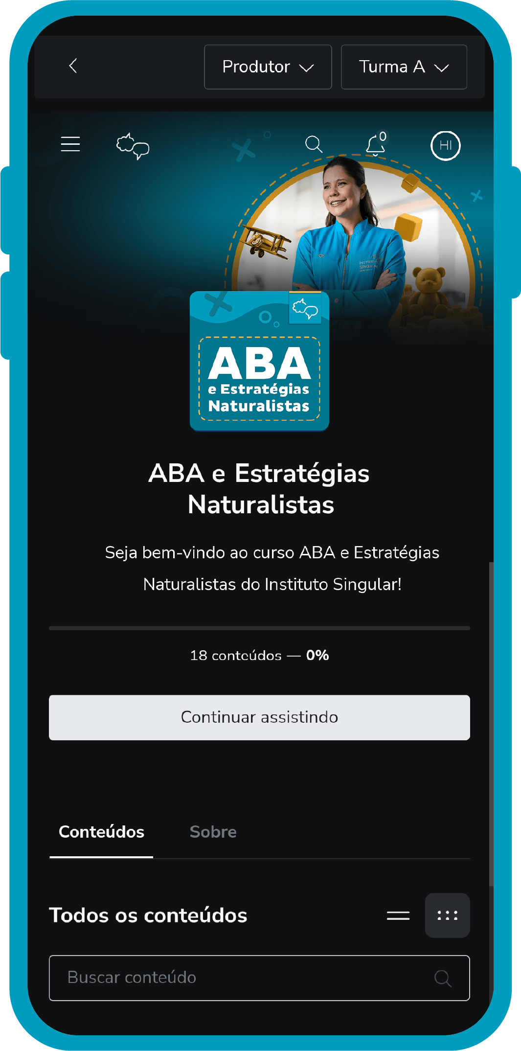 Mockup celular azul normal 8